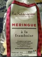 Mängden socker i Meringue a la framboise