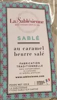 Mängden socker i Sablé au caramel beurre salé