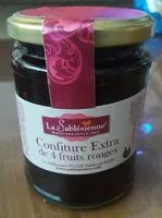Mängden socker i Confiture Extra de 4 fruits rouges
