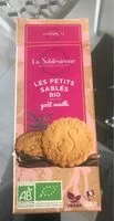 Mängden socker i Les petits sablés bio