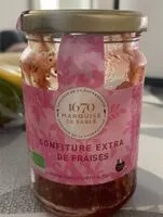 Mängden socker i Confiture extra de fraise