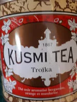 Mängden socker i Thé noir aromatisé bergamote, orange et mandarine