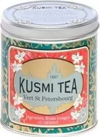 Mängden socker i Kusmi Grøn St. Petersbourg, 250 G