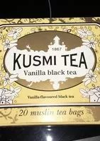 Mängden socker i KUSMI TEA Vanilla black tea