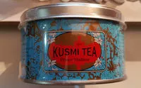 Mängden socker i Kusmi Tea 1867 Prince Vladimir black tea, orange peel, essential oils of bergamot, grapefruit and lime, flavouring
