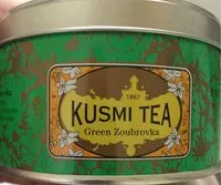 Mängden socker i Kusmi Tea The Vert Zoubrovka (125g Dose)