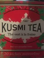 Mängden socker i Thé Vert à La Fraise, 20 Sachets Mousseline