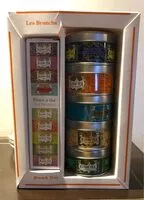 Mängden socker i Kusmi Brunch Teas Assortment of 5 Mini Tins Plus an Infuser