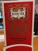 Mängden socker i Quatre fruits rouges