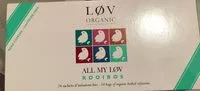 Mängden socker i Løv Organic Bio Geschenkset All My Løv Rooibos