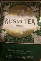 Mängden socker i Thé vert aux fruits rouges