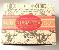 Mängden socker i Thé Kousmichoff - Troika