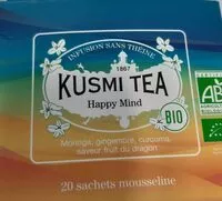 Mängden socker i Infusion sans théine Happy Mind