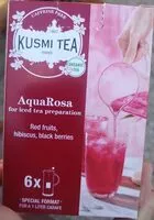 Mängden socker i Aquarose thé glacée