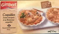 Mängden socker i Coquilles saint-jacques à la Bretonne surgelées