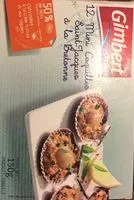 Mängden socker i 12 mini coquilles saint-jacques a la Bretonne