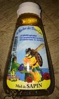 Mängden socker i Miel de sapin