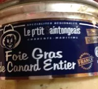 Mängden socker i Foie gras de canard entier