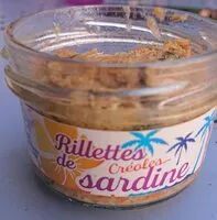 Mängden socker i Rillettes de sardine créole