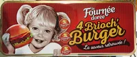 Mängden socker i 4 Brioch' Burger