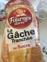 Mängden socker i Gâche tranchée au sucre