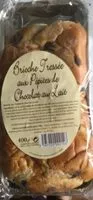 Mängden socker i Brioche Tressée aux Pépites de Chocolat au Lait