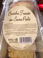 Mängden socker i Brioche Tressée au Sucre Perlé