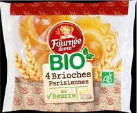 Mängden socker i 4 Brioches Parisiennes