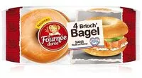 Mängden socker i 4 Brioch'Bagel
