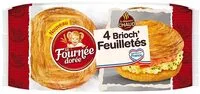 Mängden socker i 4 Brioch' Feuilletés