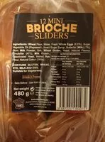 Mängden socker i Mini brioche sliders