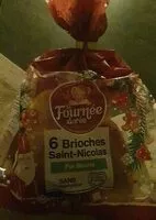 Mängden socker i 6 brioches Saint-Nicolas