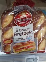 Mängden socker i 6 Brioch' Bretzels