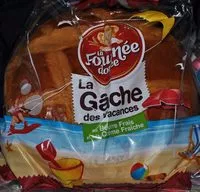 Mängden socker i La Gache des vacances pur beurre a la creme fraiche LA FOURNEE DOREE