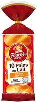 Mängden socker i 10 Pains au Lait