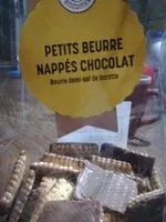 Mängden socker i Petits beurre nappés chocolat