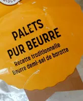 Mängden socker i Palets pur beurre