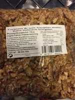 Mängden socker i Cerneaux de noix