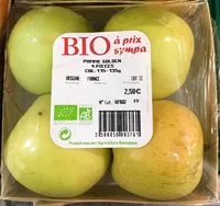 Mängden socker i Pomme Golden