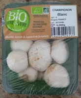 Mängden socker i Champigon blanc, bio, France