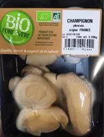 Mängden socker i Champignon pleurote bio, France