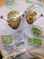 Mängden socker i la pomme de terre vapeur / sautee