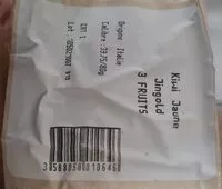 Mängden socker i Kiwi jaune Jingold 3 fruit