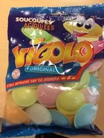 Mängden socker i Vigolo original - soucoupe ovni