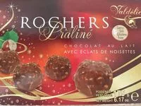 Mängden socker i Rochers au praliné