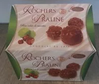 Mängden socker i Rochers aux praliné