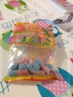 Mängden socker i les bonbons rigolos