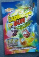 Mängden socker i Explosive Gum