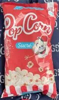 Mängden socker i Pop Corn Sucré