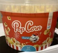 Mängden socker i Pop corn sucré